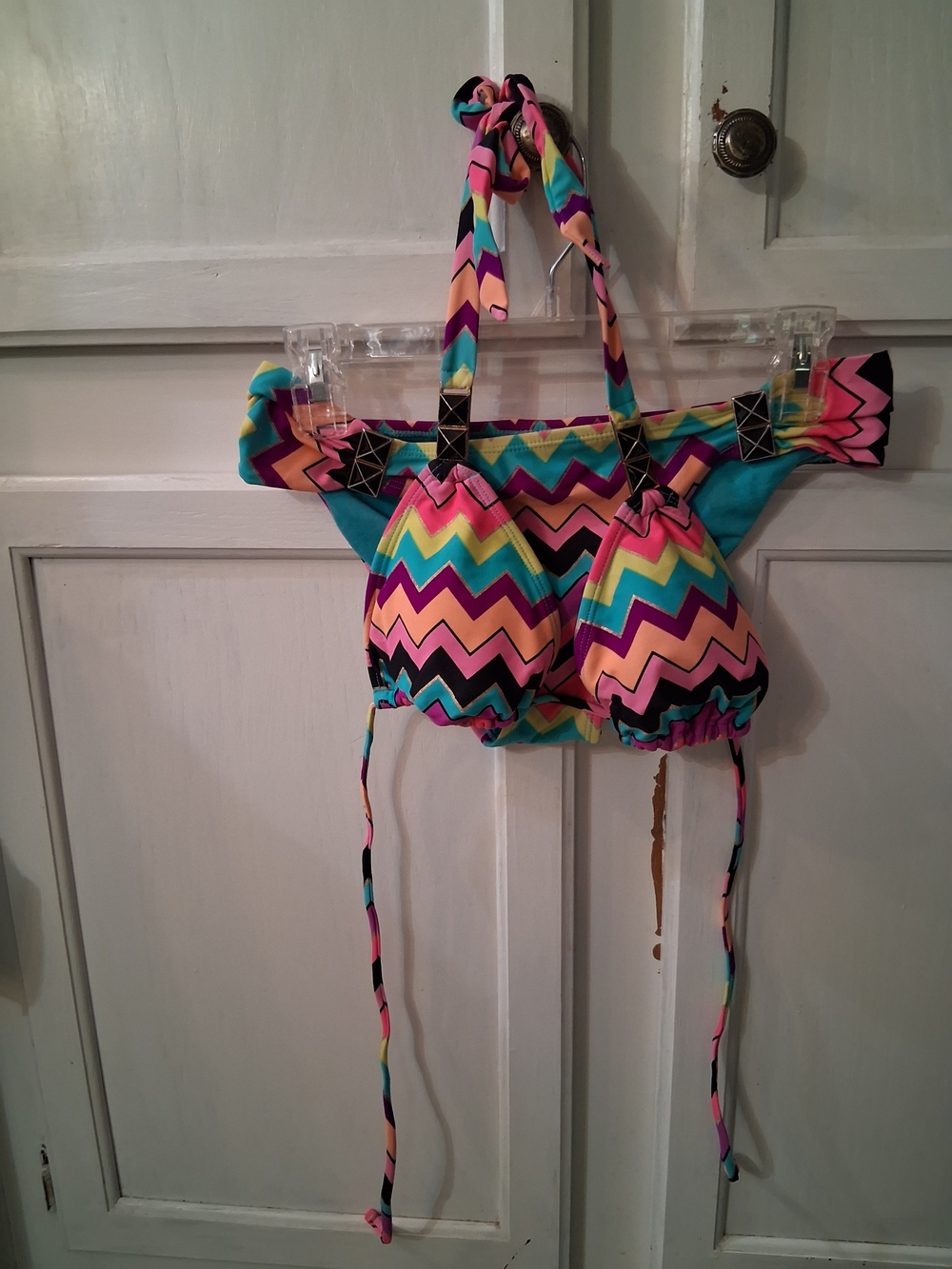 Multicolor Chevron Women’s Bikini